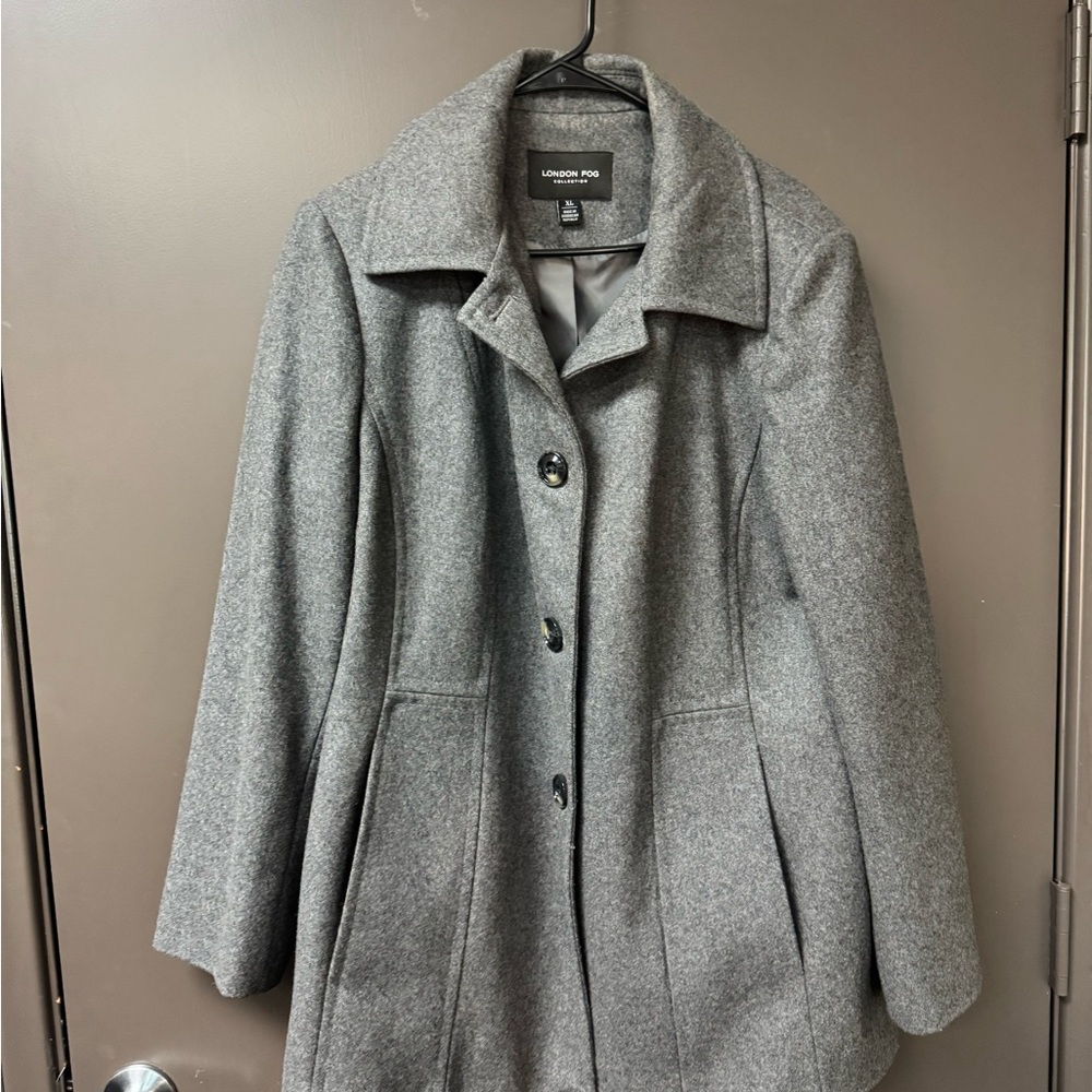London Fog Women's Gray Coat